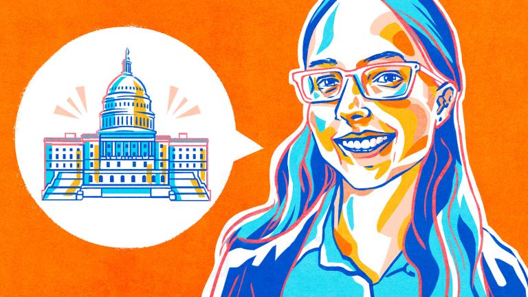 Illustration of Leah Stokes