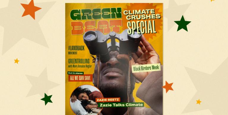 Reimagined teen magazine cover