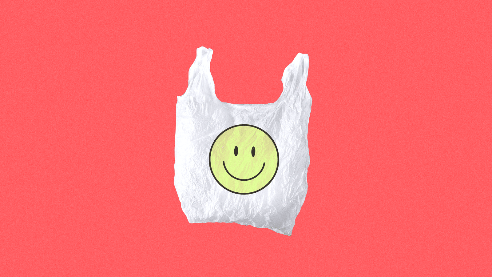 Animation: Plastic bag eaten by an invisible organism