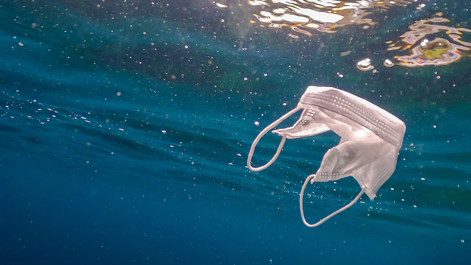 Yes, disposable masks are made of plastic. And that's a problem.