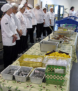 Culinary boot camp whips 'lunch ladies' into cooking shape