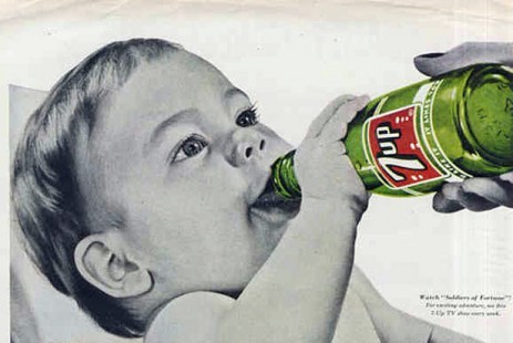 baby drinks seven up ile ilgili görsel sonucu