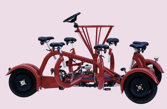 six seater bike