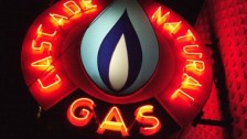 natural gas sign