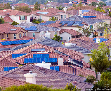 solar on rooftops