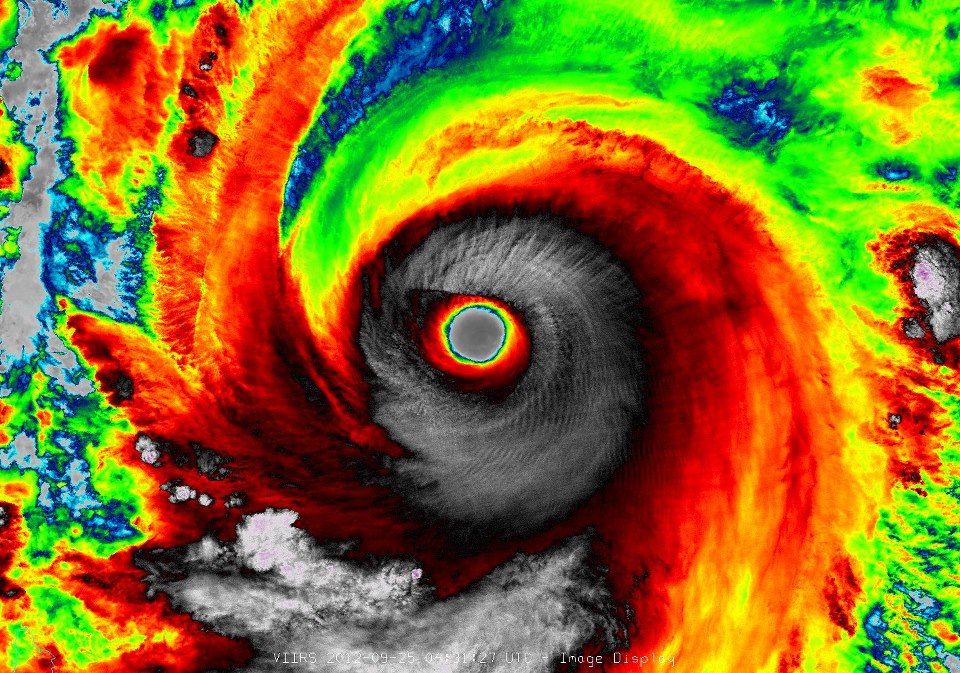 Freaky picture of a super typhoon headed for Japan | Grist