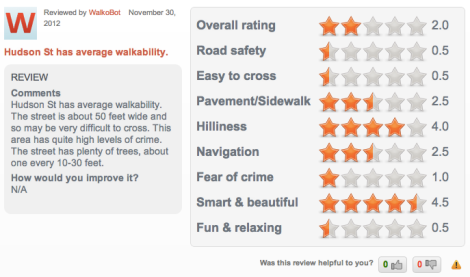New walkability scoring site factors in safety, attractiveness, and ...