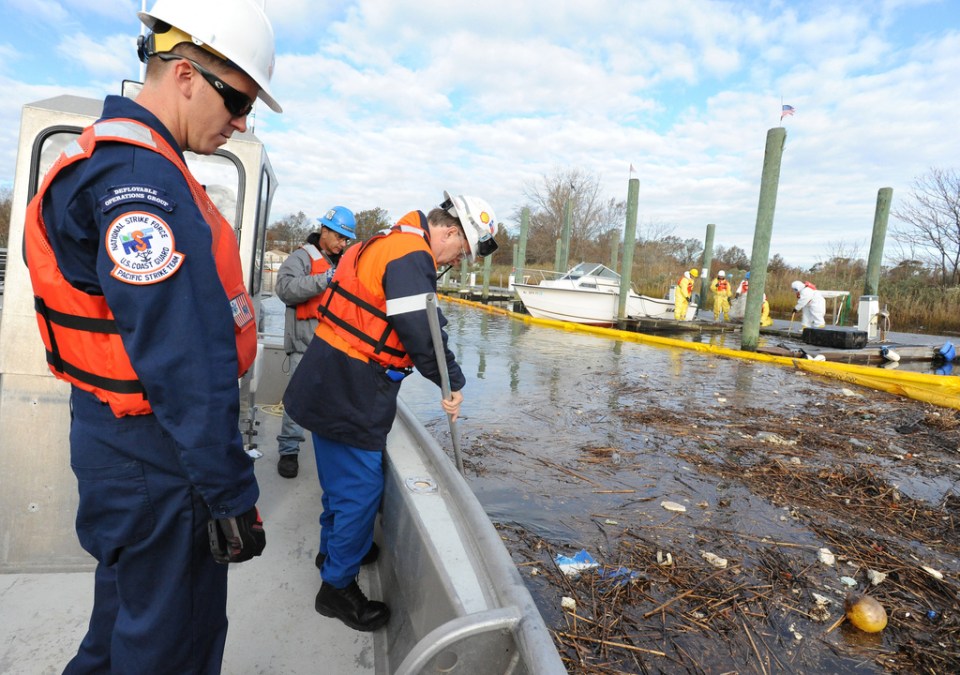 Superstorm Sandy hit Superfund sites, spread toxic pollution Grist
