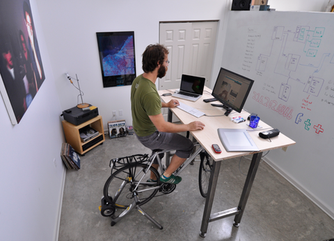With The Kickstand Desk You Never Have, Do Desk Bikes Actually Work