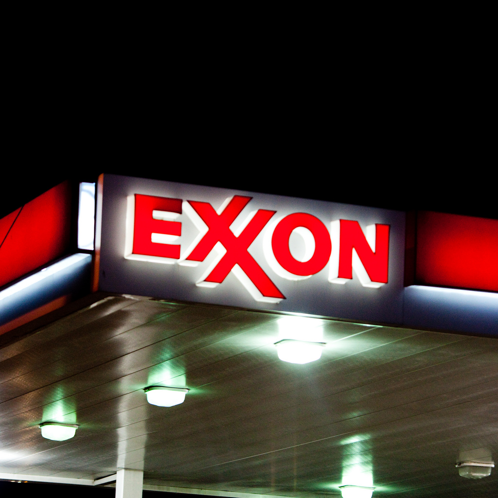 Exxon station