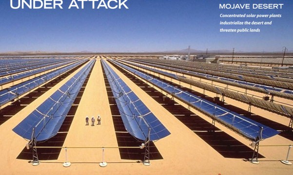 concentrated solar plant