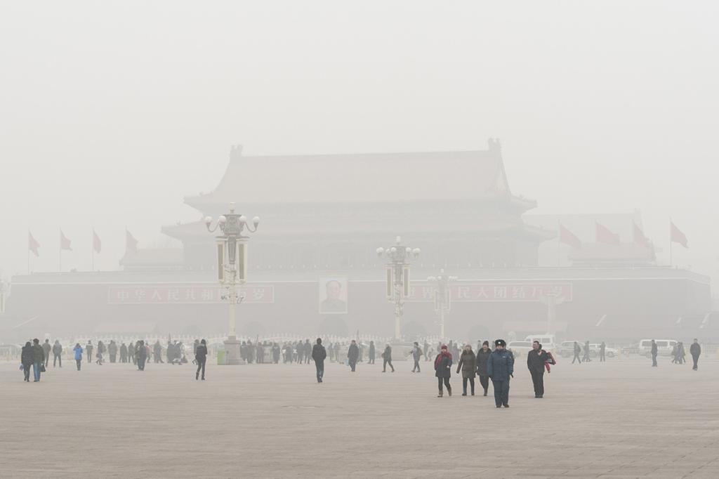 bad air in Beijing