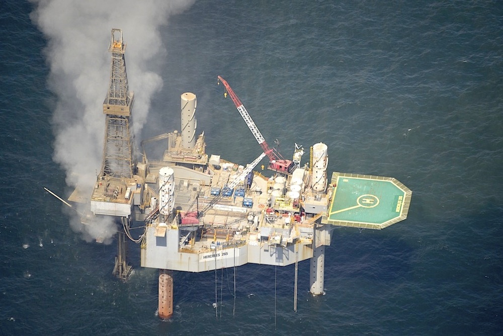 Another drilling blowout in the Gulf, another explosion Grist