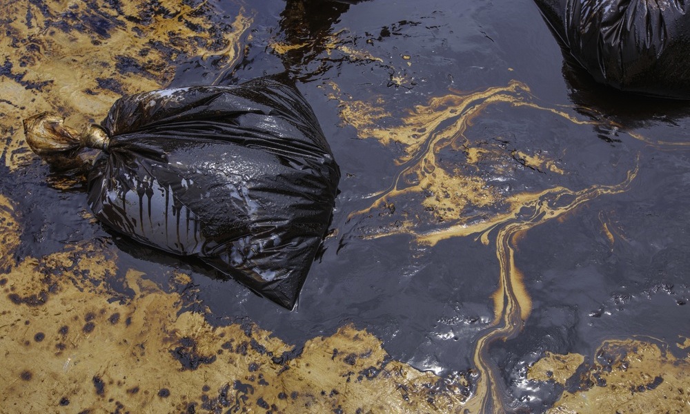 How to clean a lake with an unstoppable oil spill Drain the lake Grist