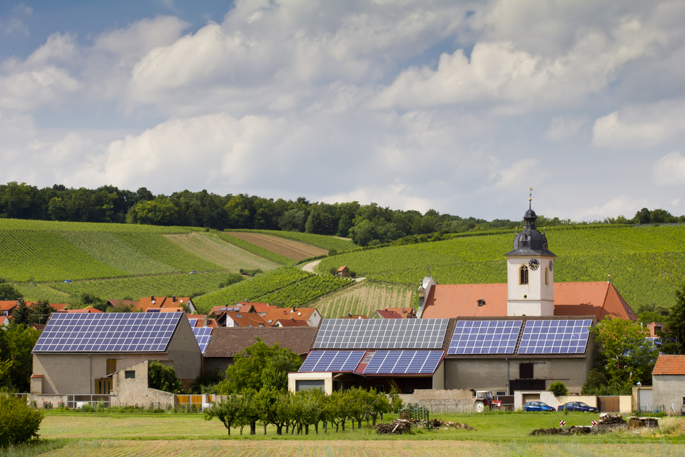 solar in small german town
