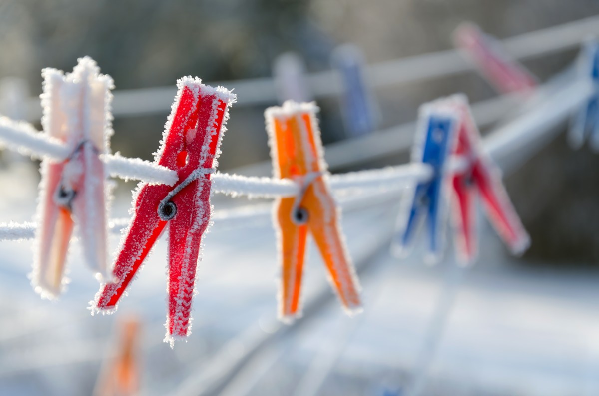 Don't Stop Hanging Clothes Out to Dry This Winter