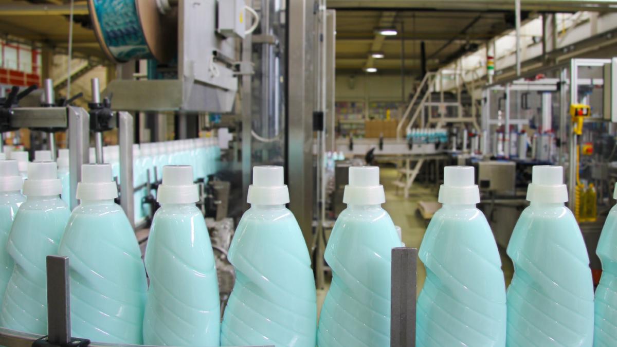 Inside a factory
