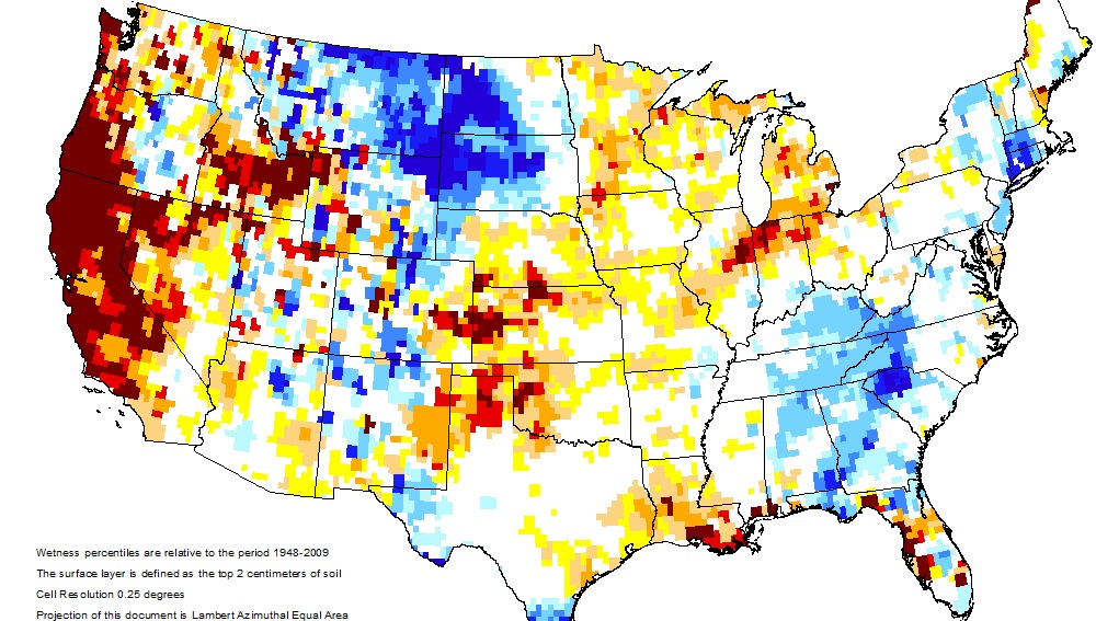 Check out this shocking map of California's drought | Grist