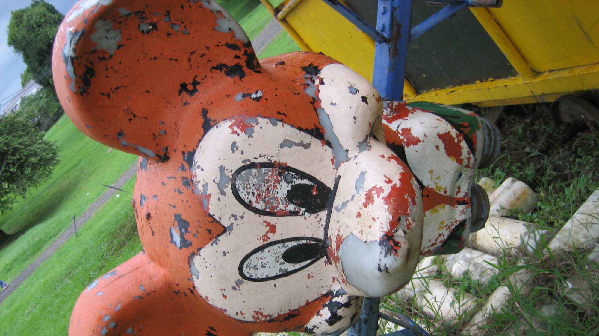 Mickey Mouse playground equipment