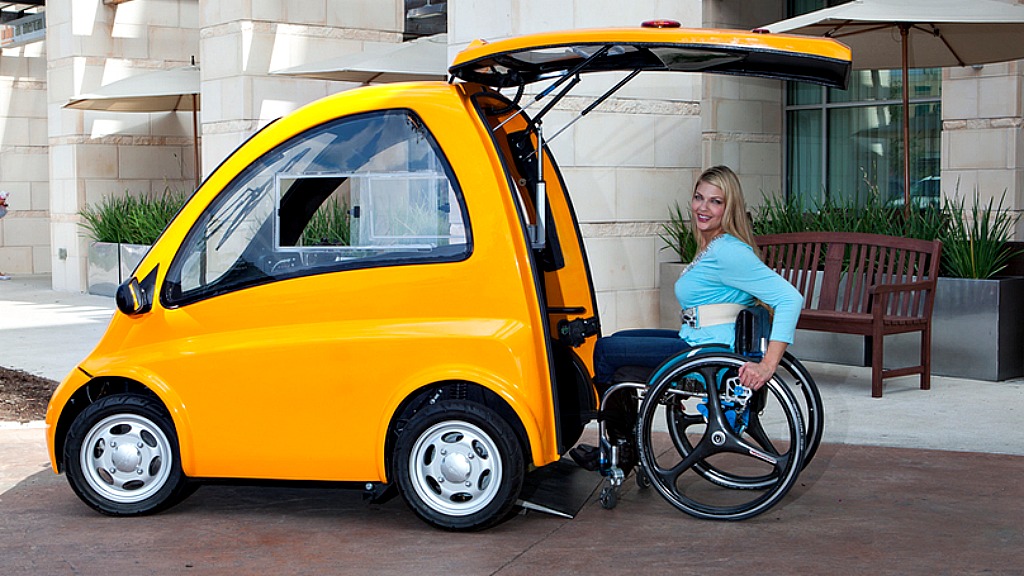 electric wheelchair van