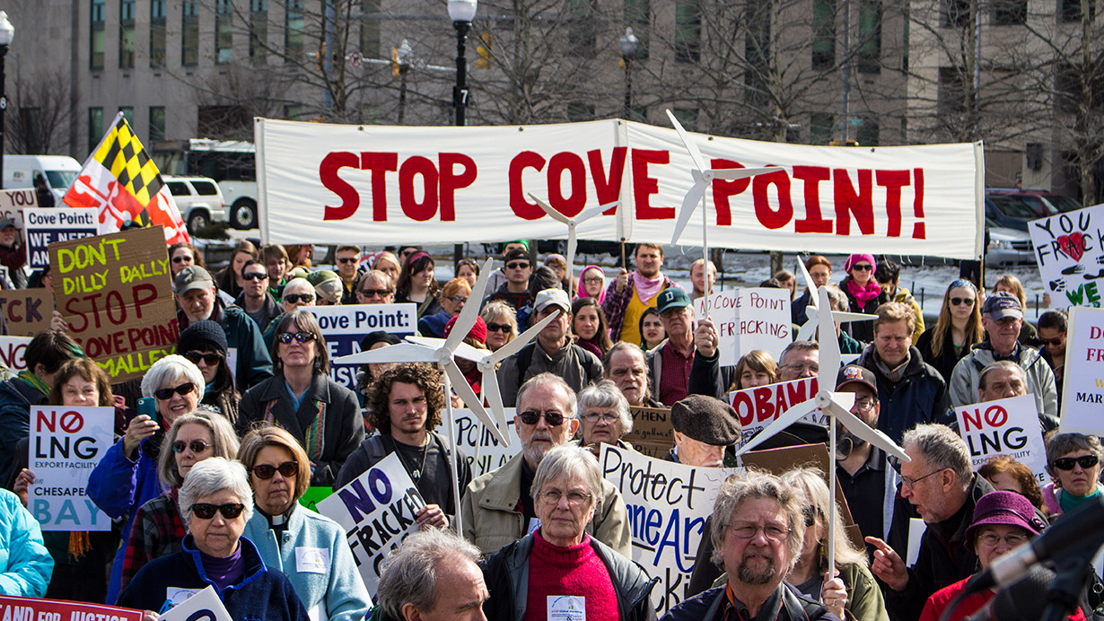 Cove Point protest
