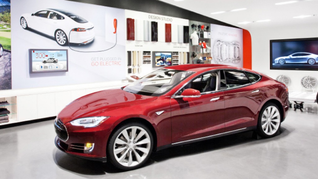 Tesla sales center