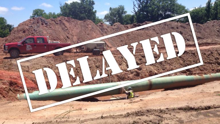 pipeline delayed