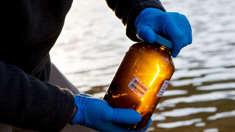 Elk River water sample