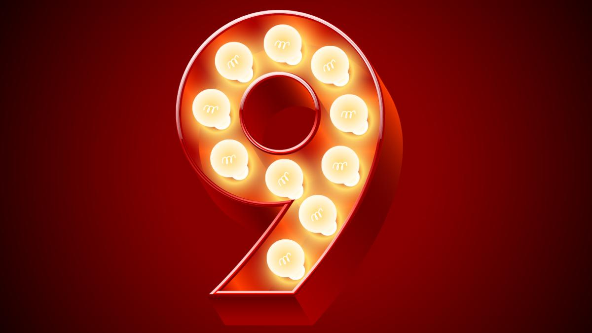 "9" sign