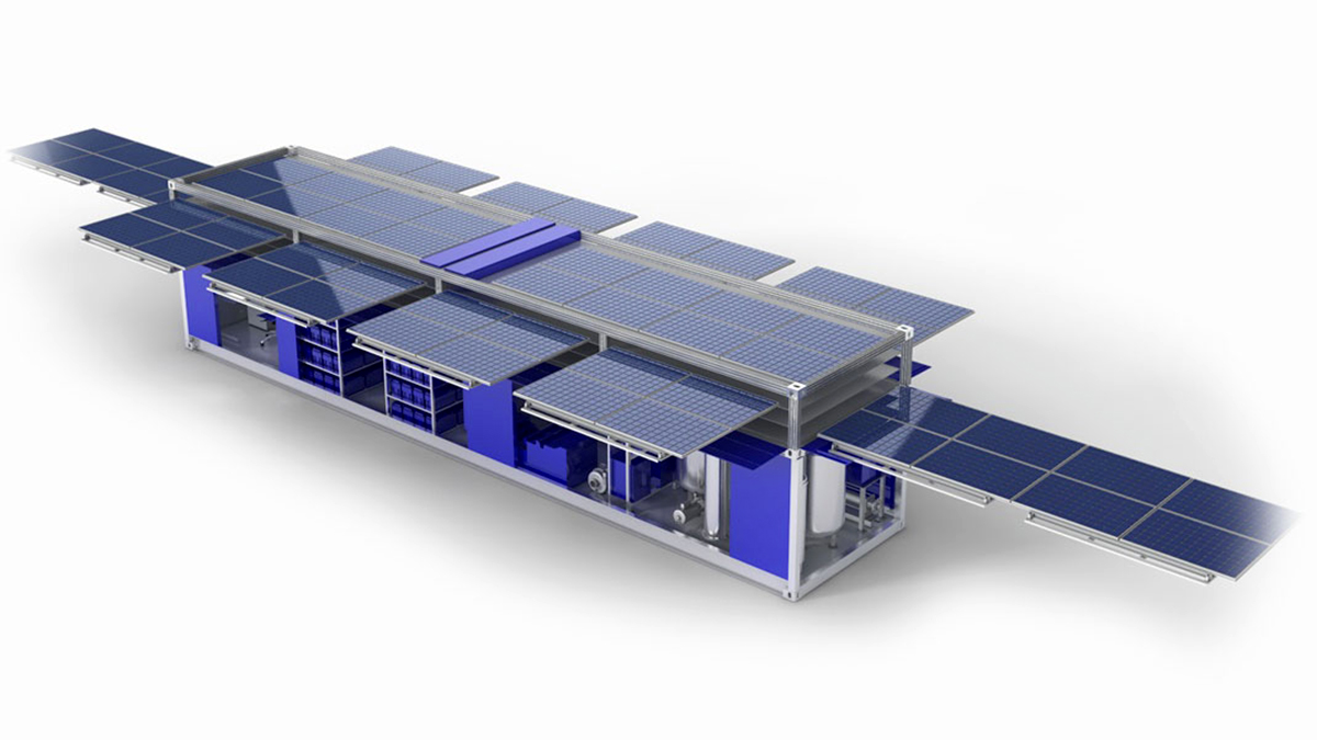 Ecos PowerCube: electricidad solar y agua potable portátiles