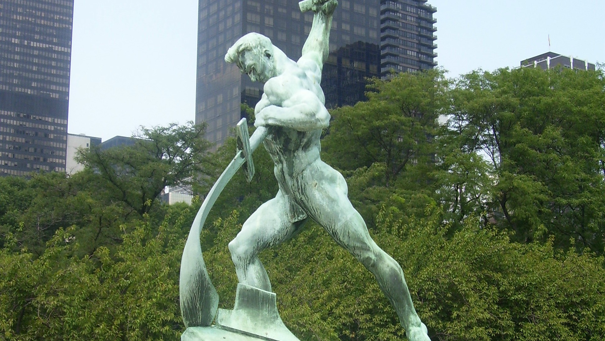 статуя оон