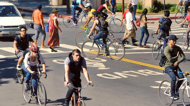 cyclists California