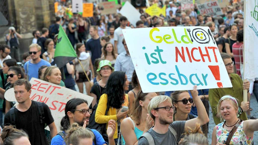 "Money is NOT edible."