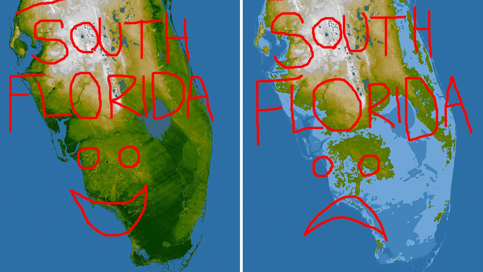 What rising sea levels will do to South Florida.
