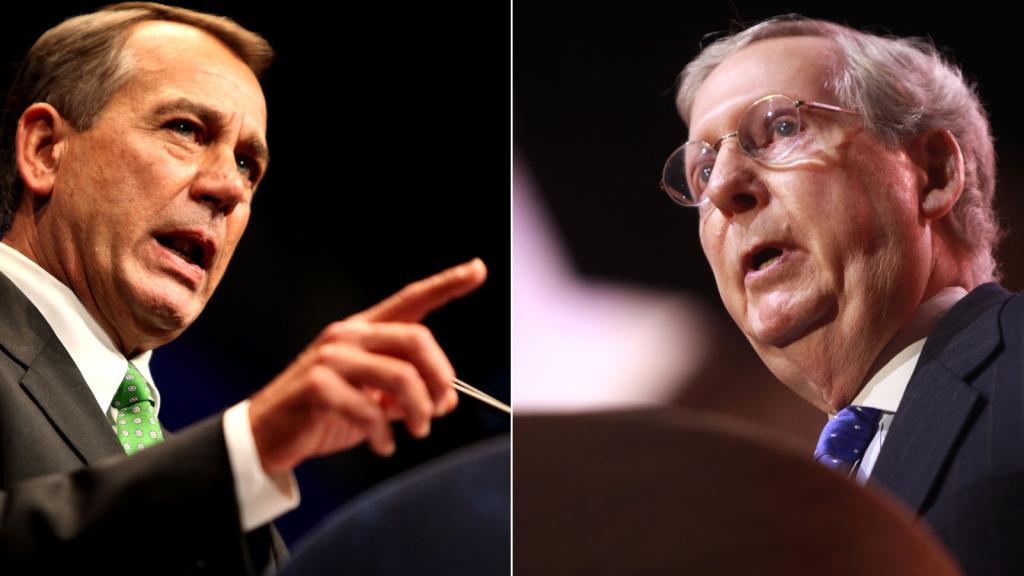 John Boehner & Mitch McConnell
