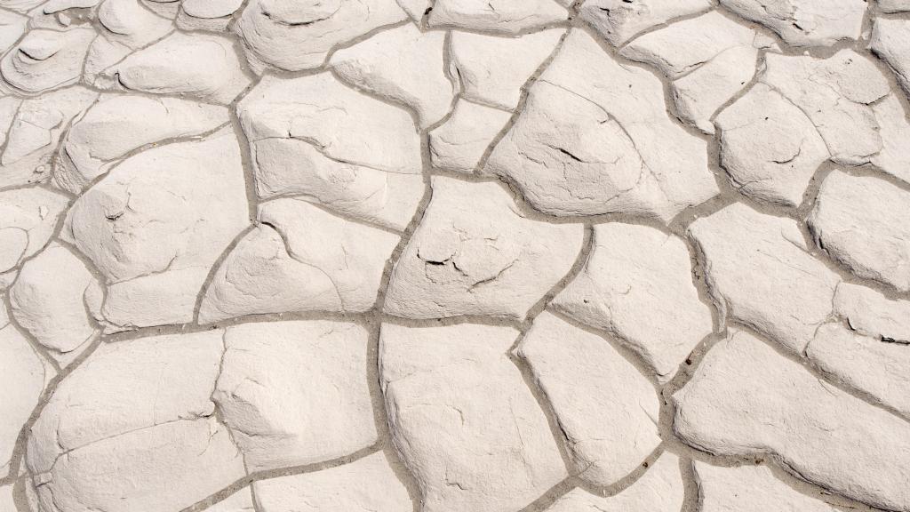 cracked mud desert California