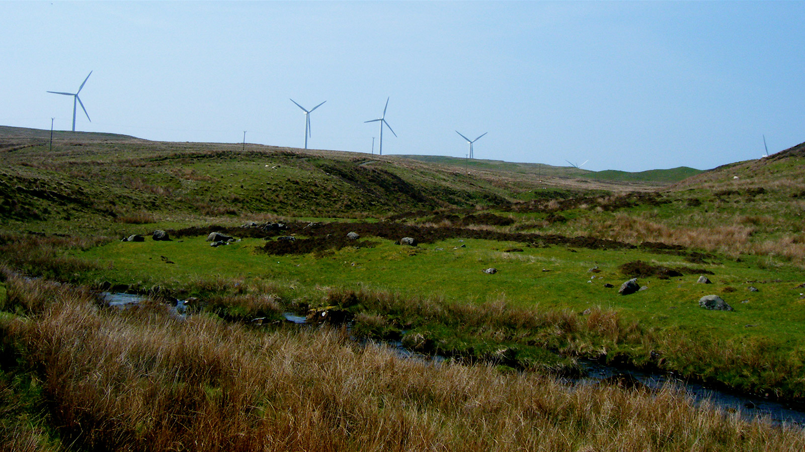 Scotland windmills
