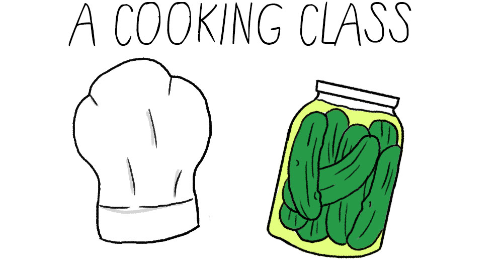A cooking class