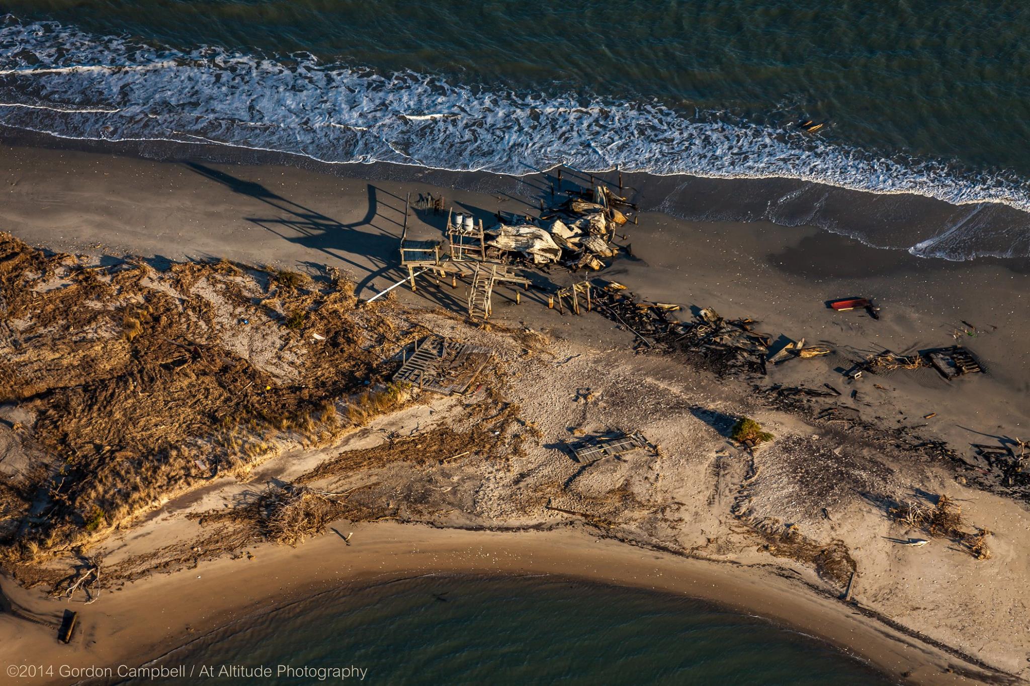Sea swallows the last house in doomed Virginia beach town Grist