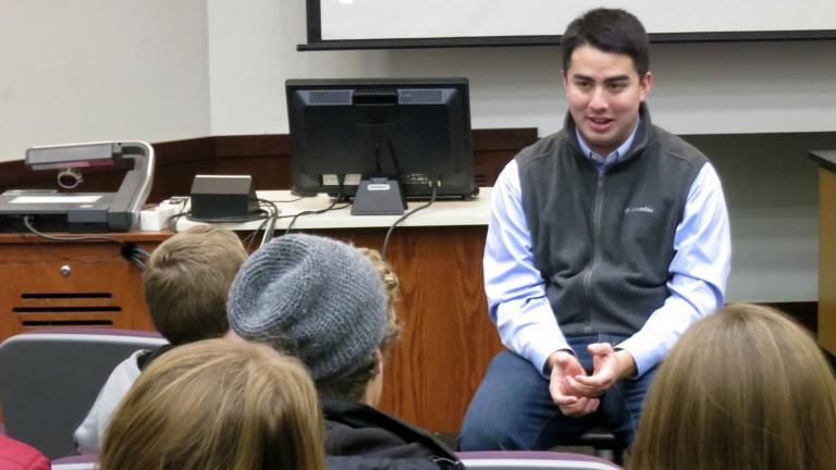 Ben speaking at Cedarville University