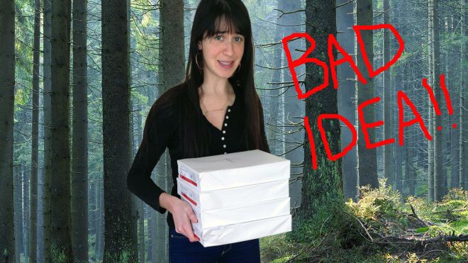 eve-with-paper-in-forest_badidea