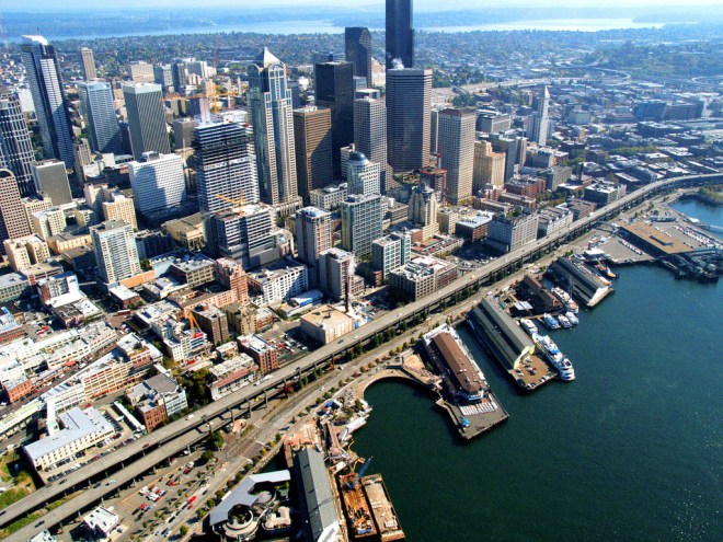 Seattle and viaduct