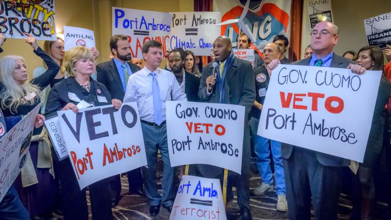 Anti-LNG Press Conference