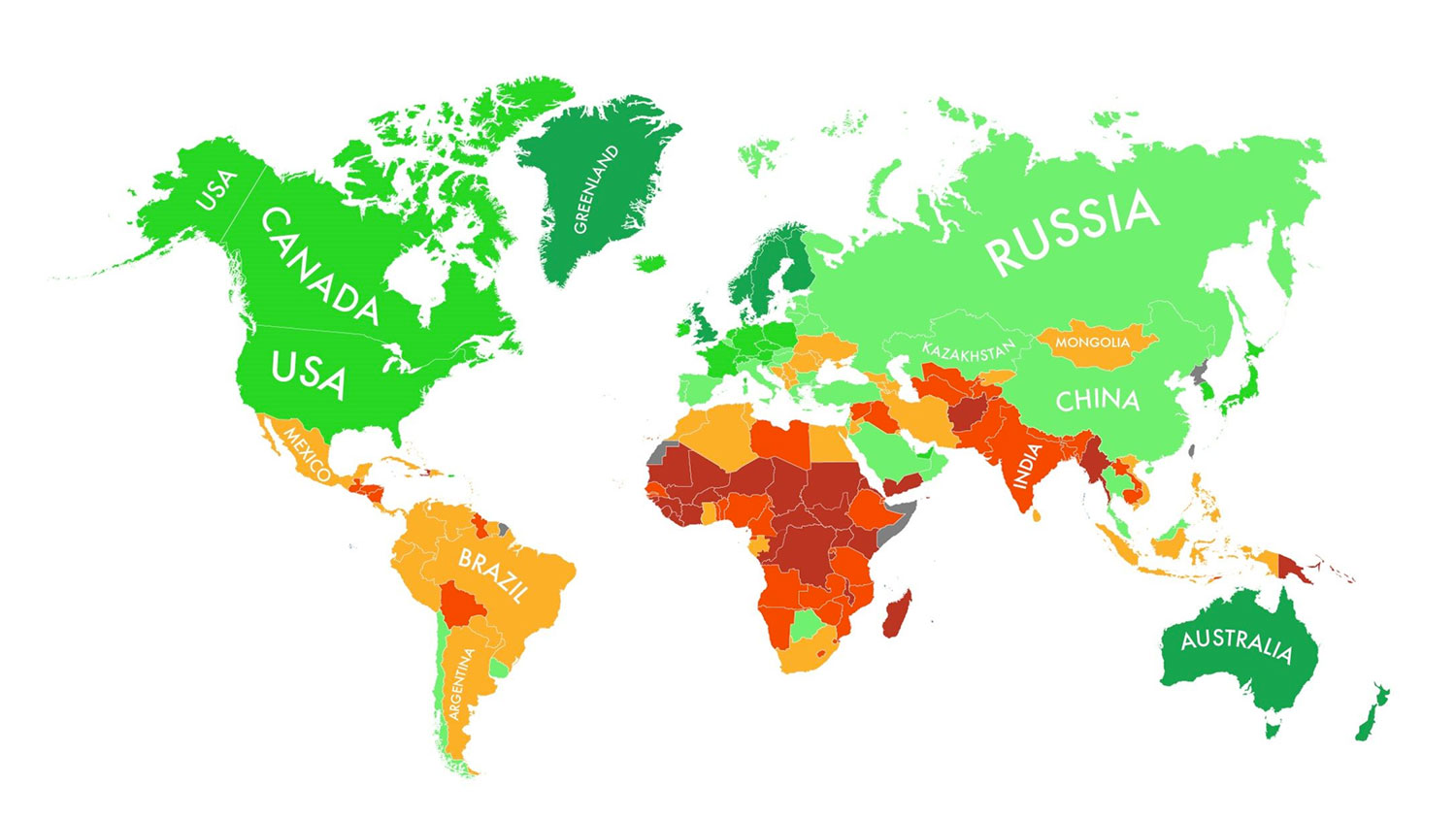 This map shows you the best places to ride out climate change Grist