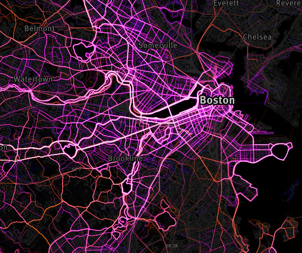These maps show your city's best-trod running routes | Grist
