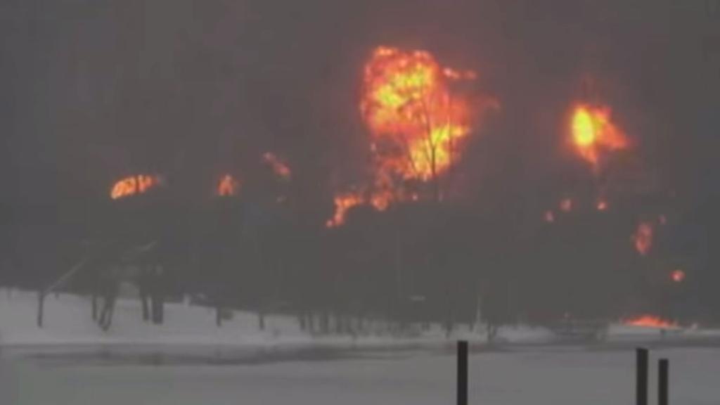 West Virginia train explosion