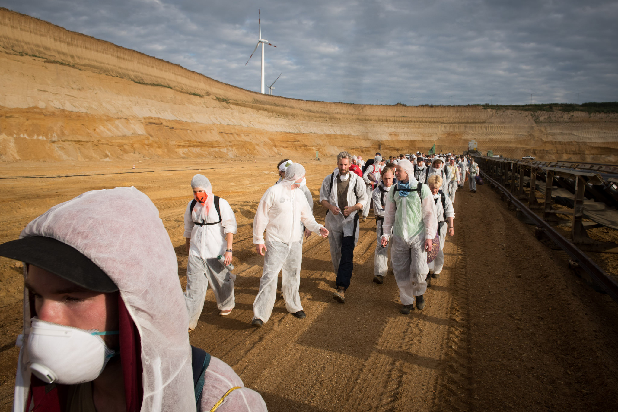 Check out these amazing photos of activists shutting down a coal mine ...