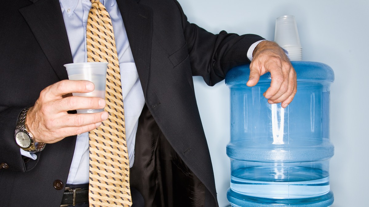 Water cooler talk: Should our office ditch that big fat upside down jug? |  Grist