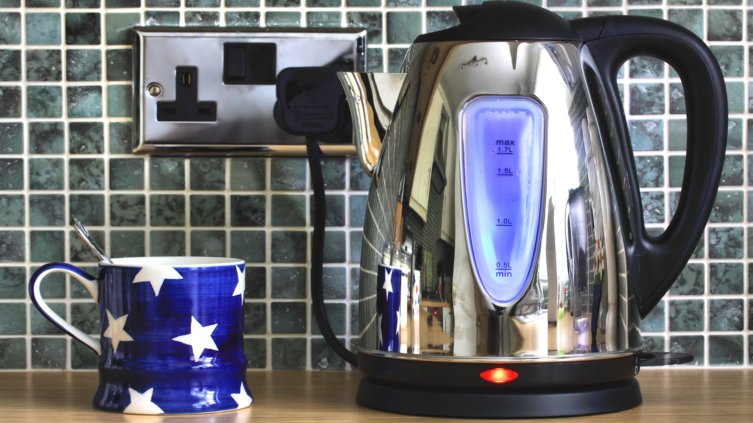 Electric kettle and a cuppa