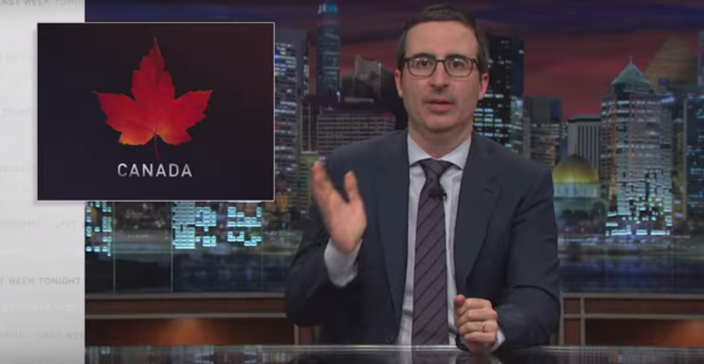 John Oliver explains why you should care about Canada's elections | Grist